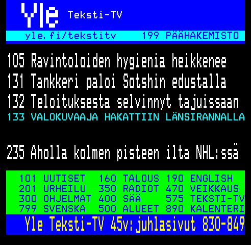 Teksti-TV sivu 100