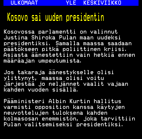 Teksti-TV sivu 134