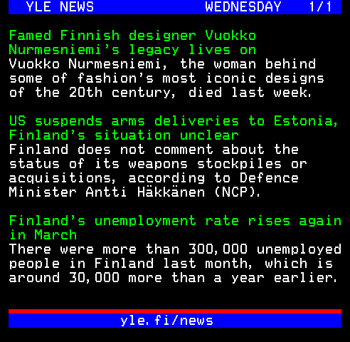 Teletext page 192