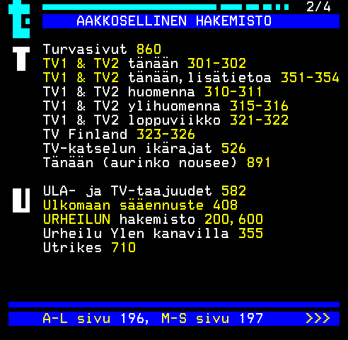 Teletext page 198