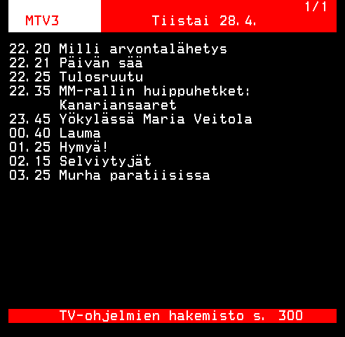 Teksti-TV sivu 303