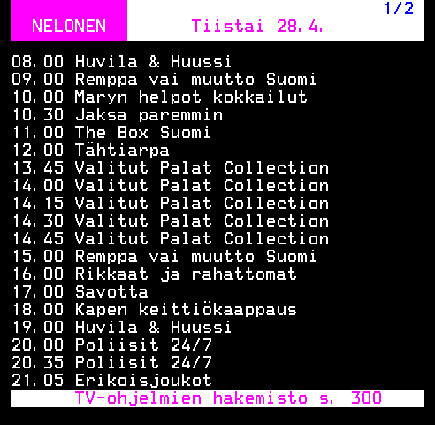 Teksti-TV sivu 304