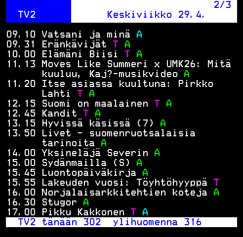 Teksti-TV sivu 311