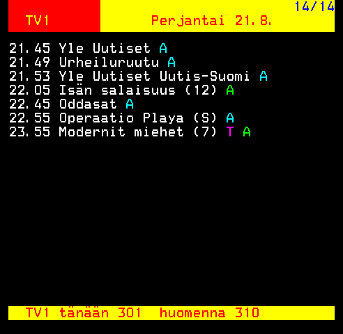 Teksti-TV sivu 321