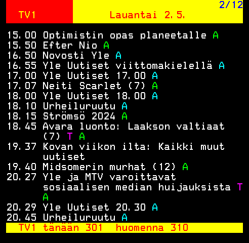 Teksti-TV sivu 321