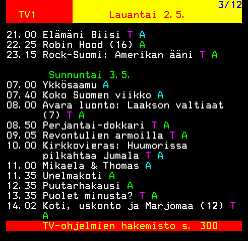 Teksti-TV sivu 321