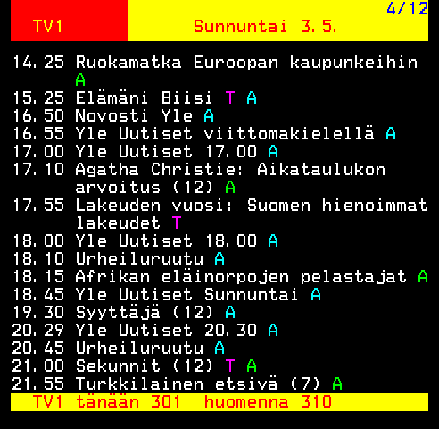 Teksti-TV sivu 321