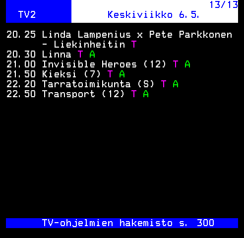 Teksti-TV sivu 322