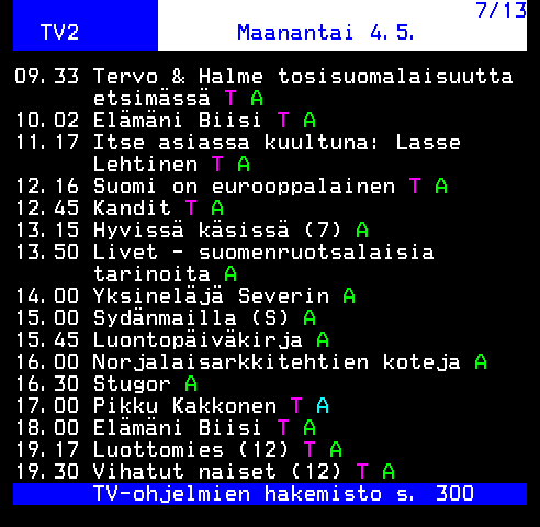 Teksti-TV sivu 322