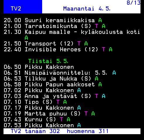 Teksti-TV sivu 322