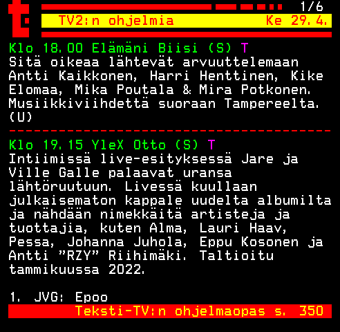 Teksti-TV sivu 354