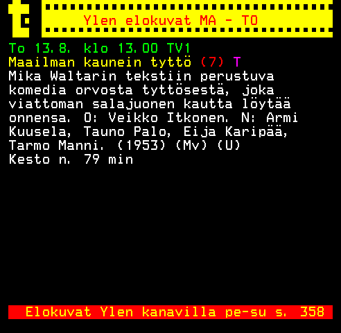 Teksti-TV sivu 357