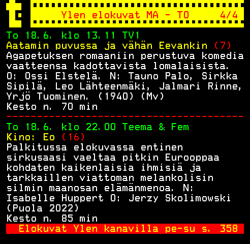 Teksti-TV sivu 357