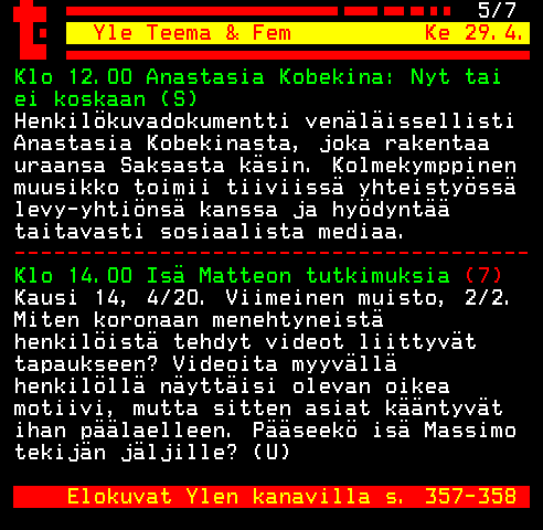 Teksti-TV sivu 359