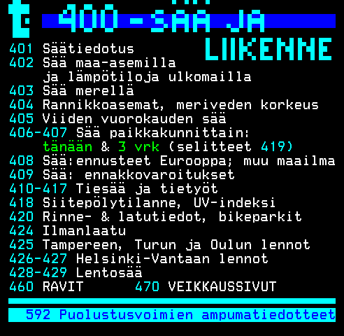 Teksti-TV sivu 400