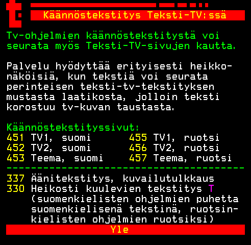 Teksti-TV sivu 450