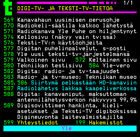 Teksti-TV sivu 575