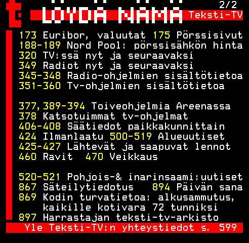 Teksti-TV sivu 899